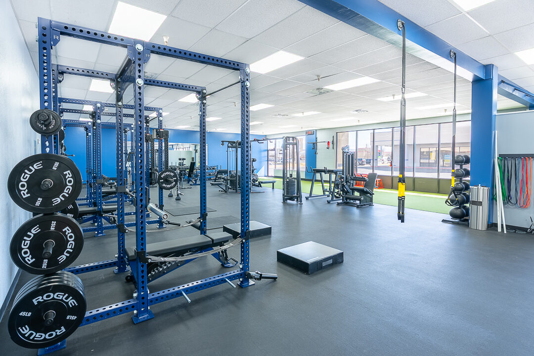 The Physio Shop cardio and training area